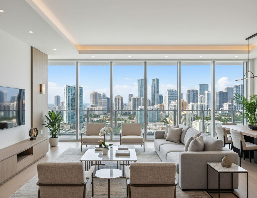 High-yield investment apartment for sale in Downtown Miami Florida