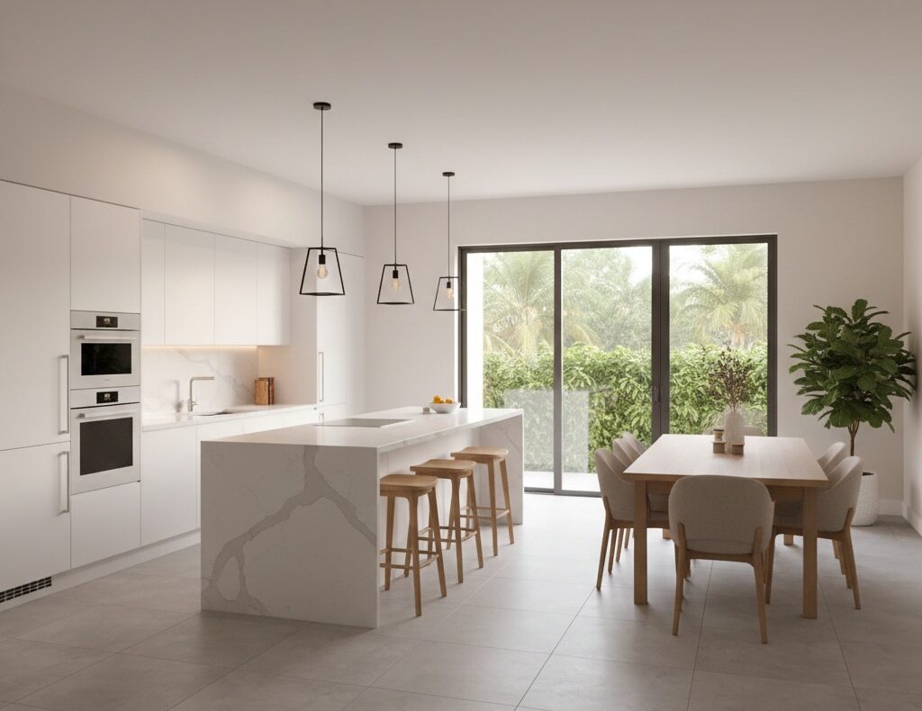 Modern family townhouse for sale in Doral, Miami Florida