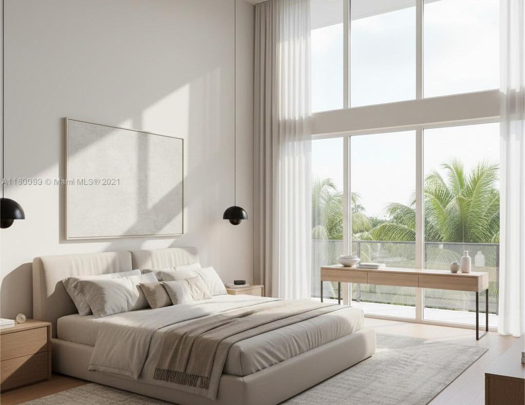 Modern family townhouse property in Downtown Miami, Florida